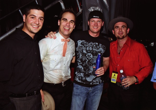 The Dempseys with Dale Earnhardt Jr